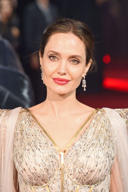 ANGELINA JOLIE at Maleficent: Mistress of Evil Premiere in London 10/09/2019