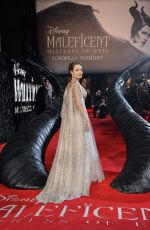 ANGELINA JOLIE at Maleficent: Mistress of Evil Premiere in London 10/09/2019