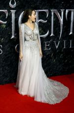 ANGELINA JOLIE at Maleficent: Mistress of Evil Premiere in London 10/09/2019