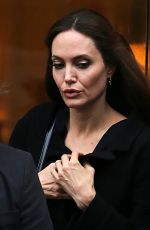 ANGELINA JOLIE Out and About in Paris 10/20/2019