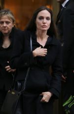 ANGELINA JOLIE Out and About in Paris 10/20/2019