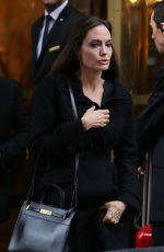 ANGELINA JOLIE Out and About in Paris 10/20/2019