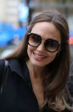 ANGELINA JOLIE Out and About in Paris 10/20/2019