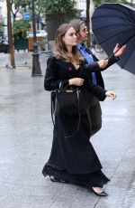 ANGELINA JOLIE Out and About in Paris 10/20/2019