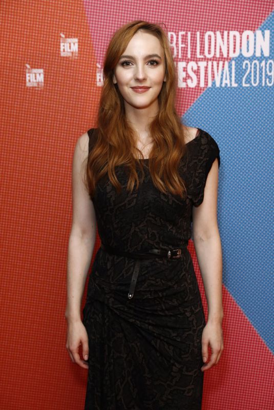 ANN SKELLY at Rose Plays Julie Premiere at 63rd BFI London Film Festival 10/03/2019