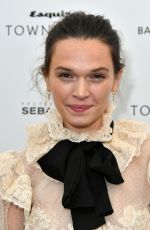 ANNA BREWSTER at Esquire Townhouse with Breitling Launch in London 10/16/2019