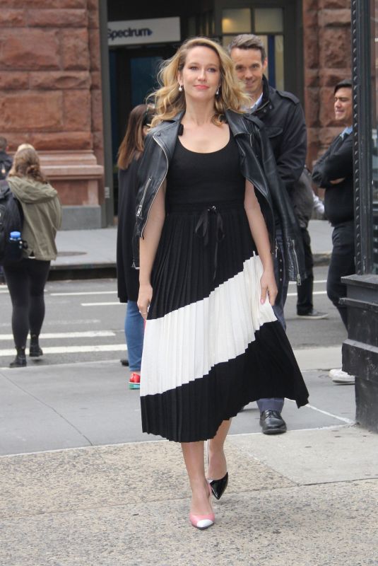 ANNA CAMP Arrives at Build Studio in New York 10/22/2019