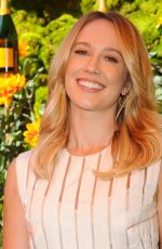ANNA CAMP at Veuve Clicquot Polo Classic at Will Rogers State Park in Los Angeles 10/05/2019