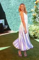 ANNA CAMP at Veuve Clicquot Polo Classic at Will Rogers State Park in Los Angeles 10/05/2019