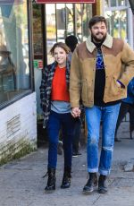 ANNA KENDRICK and Nick Thuneon the Set of Love Life in New York 10/15/2019