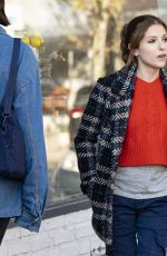 ANNA KENDRICK and Nick Thuneon the Set of Love Life in New York 10/15/2019