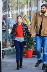 ANNA KENDRICK and Nick Thuneon the Set of Love Life in New York 10/15/2019