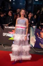 ANNA MAXWELL at The Personal History of David Copperfield Premiere at 63rd BFI London Film Festival 10/02/2019