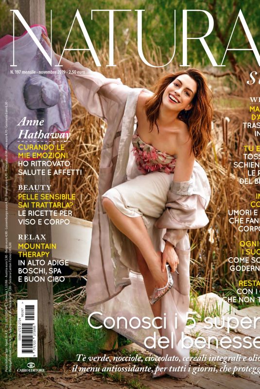 ANNE HATHAWAY in Natural Style Magazine, November 2019