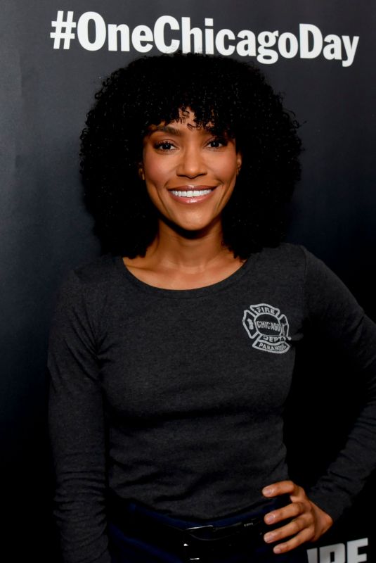 ANNIE ILONZEH at #onechicagoday in Chicago 10/07/2019