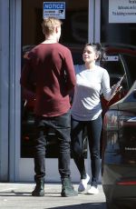 ARIEL WINTER and Levi Meaden at a Studio in Hollywood 10/20/2019