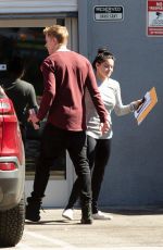 ARIEL WINTER and Levi Meaden at a Studio in Hollywood 10/20/2019
