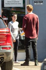 ARIEL WINTER and Levi Meaden at a Studio in Hollywood 10/20/2019