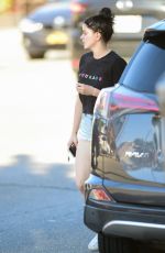 ARIEL WINTER in Daisy Dukes Out in Los Angeles 10/02/2019