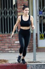 ARIEL WINTER Leaves a Gym in Los Angeles 10/16/2019