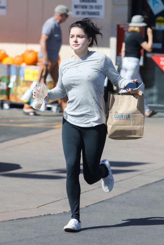 ARIEL WINTER Out Running in Hollywood 10/20/2019