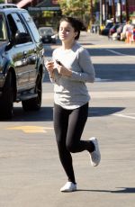 ARIEL WINTER Out Running in Hollywood 10/20/2019