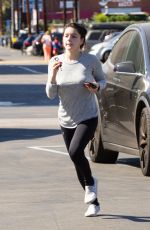 ARIEL WINTER Out Running in Hollywood 10/20/2019