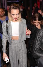 ASHLEY BENSON and CARA DELEVINGNE Arrives at Nasty Gal ft. Cara Delevingne Launch in London 10/22/2019