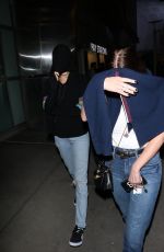 ASHLEY BENSON and CARA DELEVINGNE Night Out in Hollywood 10/11/2019