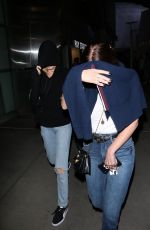 ASHLEY BENSON and CARA DELEVINGNE Night Out in Hollywood 10/11/2019