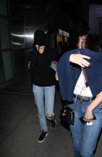 ASHLEY BENSON and CARA DELEVINGNE Night Out in Hollywood 10/11/2019