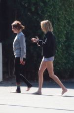 ASHLEY BENSON and CARA DELEVINGNE Out in Studio City 10/12/2019