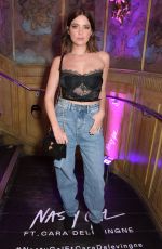 ASHLEY BENSON at Nasty Gal ft. Cara Delevingne Launch in London 10/22/2019