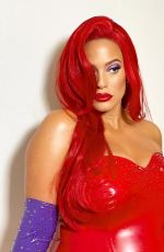 ASHLEY GRAHAM as Jessica Rabbit for Halloween - Instagram Photos 10/27/2019