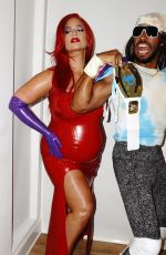 ASHLEY GRAHAM as Jessica Rabbit for Halloween - Instagram Photos 10/27/2019