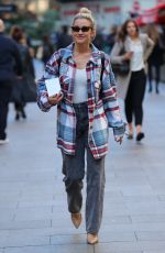 ASHLEY ROBERTS Leaves Global Radio in London 10/17/2019