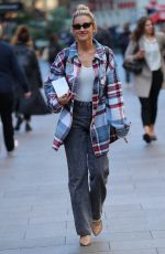 ASHLEY ROBERTS Leaves Global Radio in London 10/17/2019