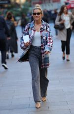 ASHLEY ROBERTS Leaves Global Radio in London 10/17/2019