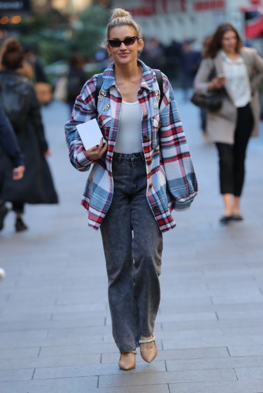 ASHLEY ROBERTS Leaves Global Radio in London 10/17/2019