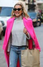 ASHLEY ROBERTS Leaves Radio Breakfast Show in London 10/28/2019