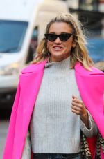 ASHLEY ROBERTS Leaves Radio Breakfast Show in London 10/28/2019