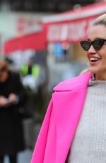 ASHLEY ROBERTS Leaves Radio Breakfast Show in London 10/28/2019