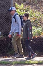ASHLEY TISDALE Out for Morning Hike in Los Angeles 10/14/2019