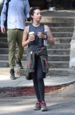 ASHLEY TISDALE Out for Morning Hike in Los Angeles 10/14/2019