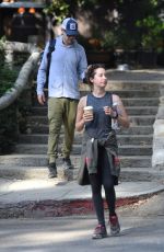 ASHLEY TISDALE Out for Morning Hike in Los Angeles 10/14/2019