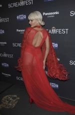 AVA CAPRA at We Summon the Darkness Premiere at Screamfest in Los Angeles 10/17/2019