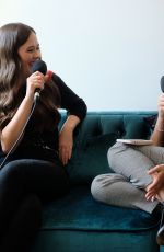 BAILEE MADISON and OLIVIA SANABIA at Just Between Us Podcast 10/28/2019