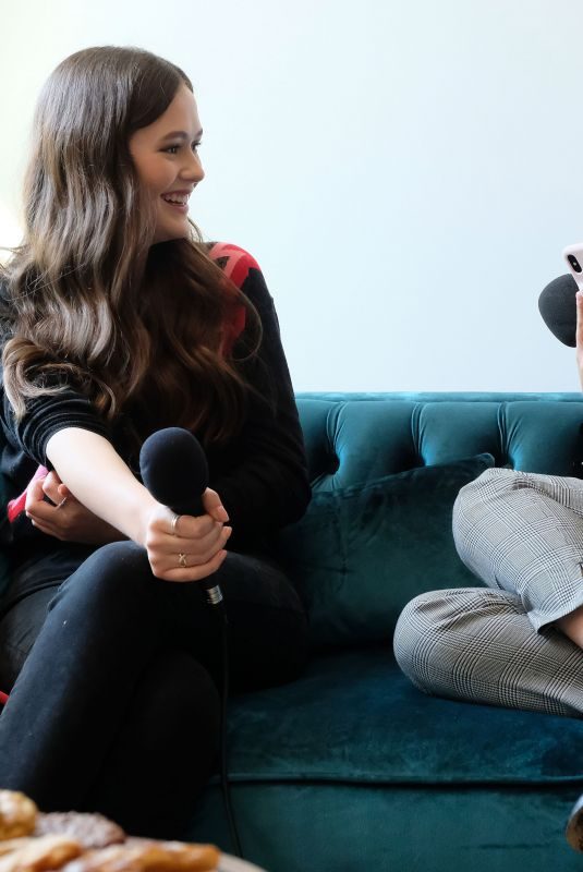 BAILEE MADISON and OLIVIA SANABIA at Just Between Us Podcast 10/28/2019