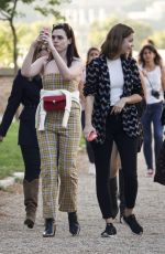 BARBARA PALVIN, CHARLI HOWARD and SOPHIA HADJIPANTELI Out in Rome 10/06/2019