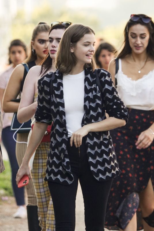 BARBARA PALVIN, CHARLI HOWARD and SOPHIA HADJIPANTELI Out in Rome 10/06/2019